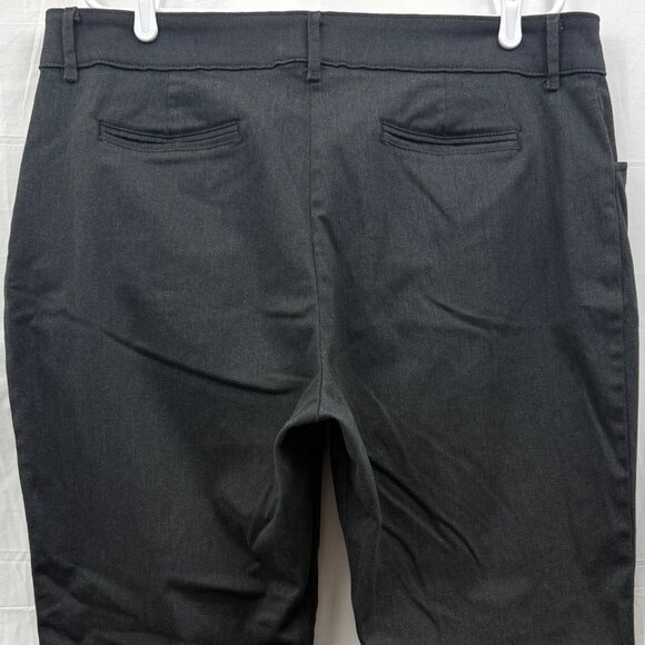 Lee Relaxed Fit Mid Rise All Day Straight Leg Pant Women +18 Petite Gray - Picture 4 of 8